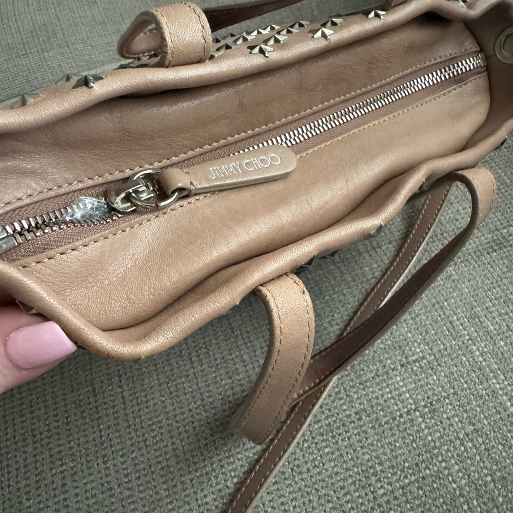 Jimmy Choo Tan Crossbody Bag - Picture 5 of 8